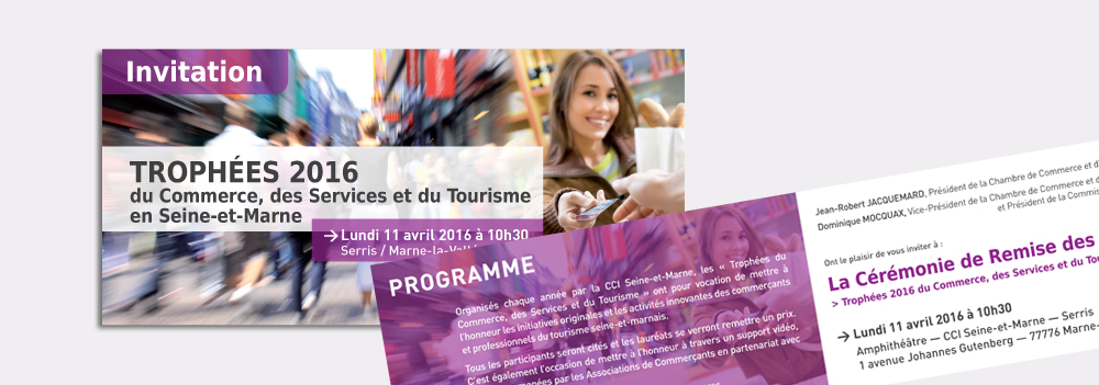 Invitation aux Trophées du Commerce 2016