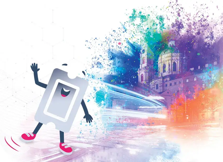 Création graphique de la mascotte corporate Diptick