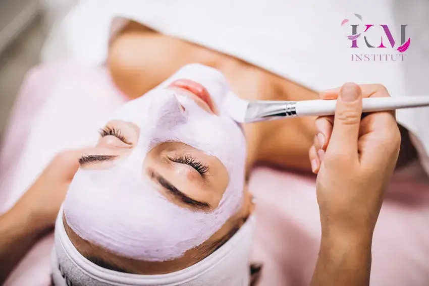 Visuel promotionnel soin du visage KM Institut
