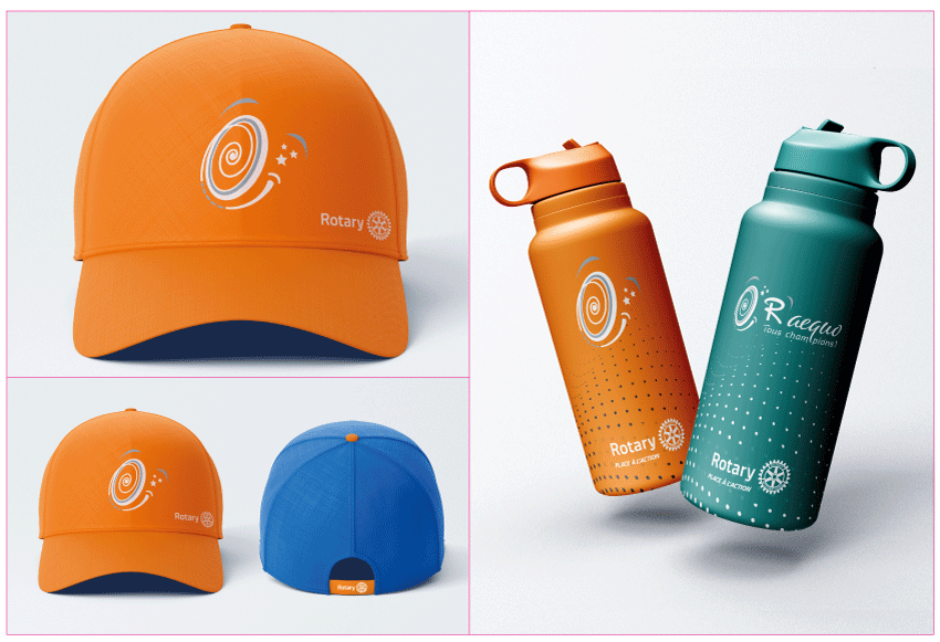 Objets publicitaires - Casquettes / Gourdes