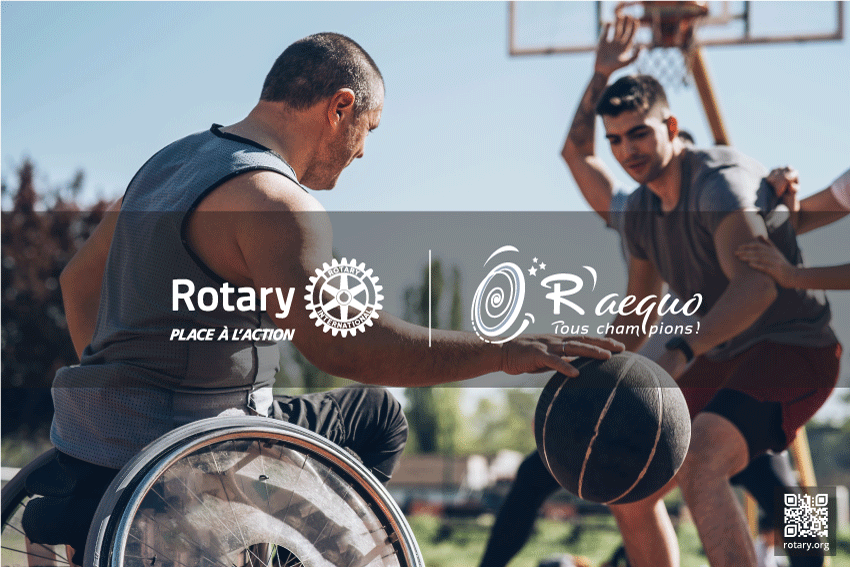 Visuel promotionnel R'aequo - basket mixte