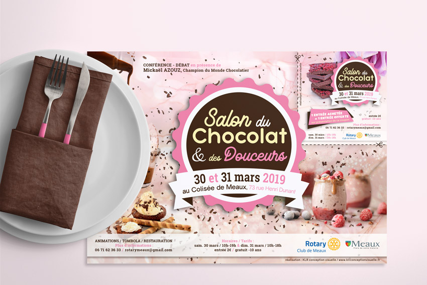 Set de table Salon du Chocolat & des Douceurs