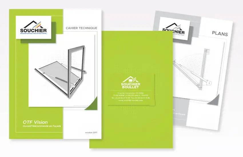 Exemple d'un cahier technique B2B Souchier-Boullet 32 pages
